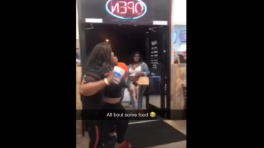 Woman Throws Her Drink In A Girl's Face And All Hell Breaks Loose!