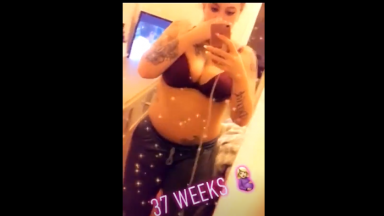 Girl Makes Her Pregnant Belly Disappear!