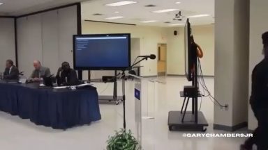 Activist goes NEXTFUCKINGLEVEL, destroys school board member that defended Robert E Lee and then went online shopping during hearing about racism