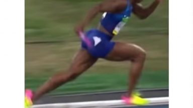 The Speed of The USA Relay Team