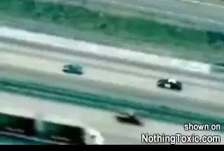 truckers stop pursuit for the cops